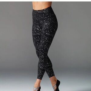 TaviSculpt High Waisted 7/8 Leggings size extra small ebony glimmer